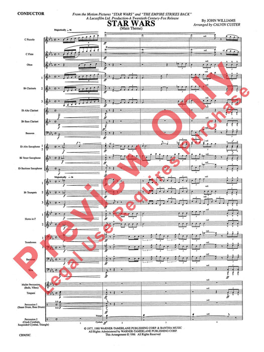 Star Wars® Main Theme 主題 總譜 | 小雅音樂 Hsiaoya Music