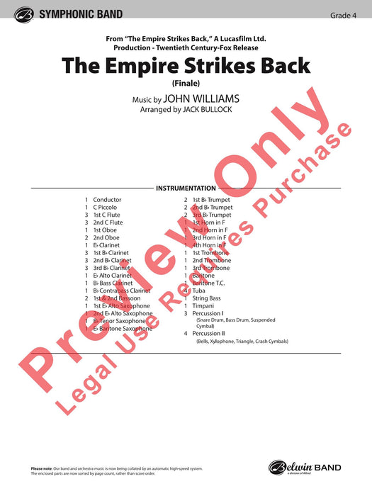 The Empire Strikes Back (Finale) 終曲 總譜 | 小雅音樂 Hsiaoya Music