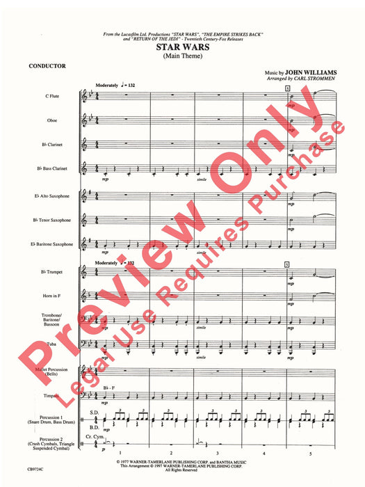 Star Wars® Main Theme 主題 總譜 | 小雅音樂 Hsiaoya Music