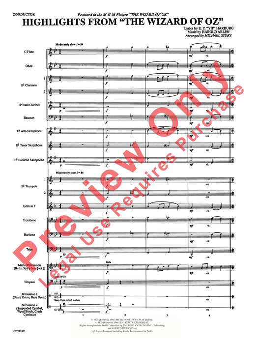 The Wizard of Oz, Highlights from 總譜 | 小雅音樂 Hsiaoya Music