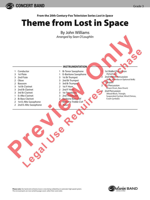 Lost in Space, Theme from 主題 總譜 | 小雅音樂 Hsiaoya Music