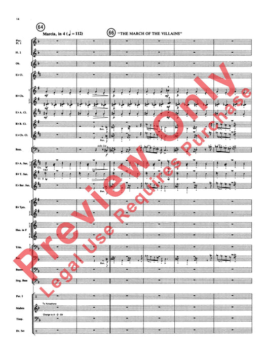 Superman Suite for Concert Band 組曲 室內管樂團 總譜 | 小雅音樂 Hsiaoya Music