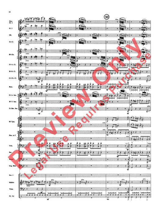 Superman Suite for Concert Band 組曲 室內管樂團 總譜 | 小雅音樂 Hsiaoya Music