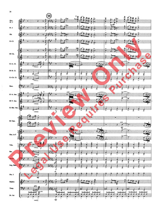 Superman Suite for Concert Band 組曲 室內管樂團 總譜 | 小雅音樂 Hsiaoya Music