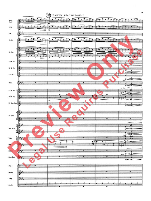 Superman Suite for Concert Band 組曲 室內管樂團 總譜 | 小雅音樂 Hsiaoya Music