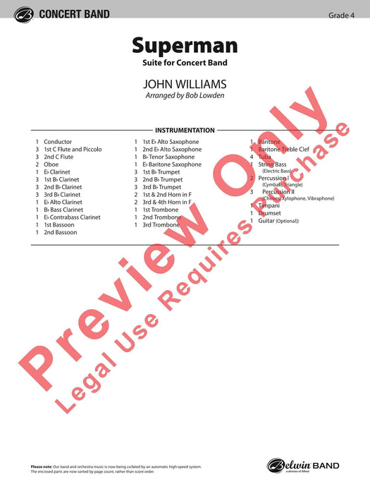 Superman Suite for Concert Band 組曲 室內管樂團 | 小雅音樂 Hsiaoya Music