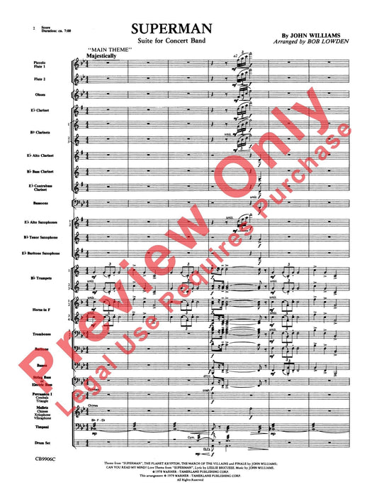 Superman Suite for Concert Band 組曲 室內管樂團 | 小雅音樂 Hsiaoya Music