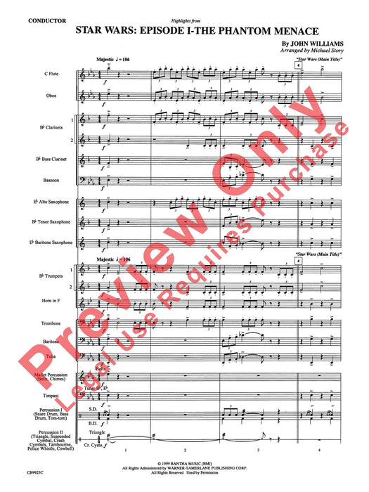 Star Wars®: Episode I The Phantom Menace, Highlights from | 小雅音樂 Hsiaoya Music