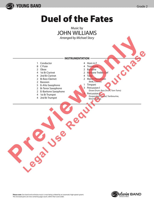 Duel of the Fates 總譜 | 小雅音樂 Hsiaoya Music