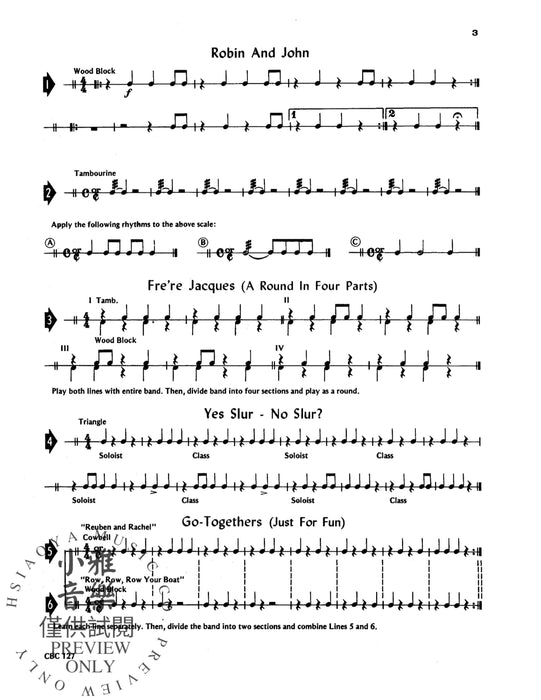 Band Today, Part 2 A Band Method for Full Band Classes, Like-Instrument Classes or Individual Instruction 樂器 | 小雅音樂 Hsiaoya Music
