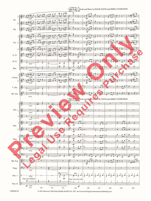 Cartoon Carnival A Medley for Concert Band 組合曲 室內管樂團 總譜 | 小雅音樂 Hsiaoya Music