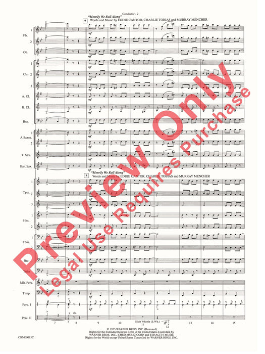 Cartoon Carnival A Medley for Concert Band 組合曲 室內管樂團 總譜 | 小雅音樂 Hsiaoya Music