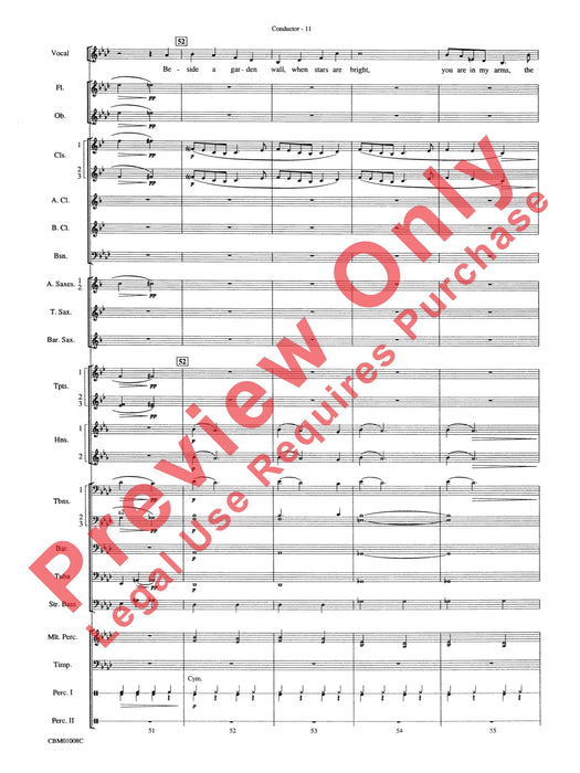 Star Dust Vocal Solo (Optional E-Flat Alto Saxophone or B-Flat Clarinet or B-Flat Trumpet) with Concert Band Acc. 獨奏 中音薩氏管 豎笛 小號 室內管樂團 總譜 | 小雅音樂 Hsiaoya Music