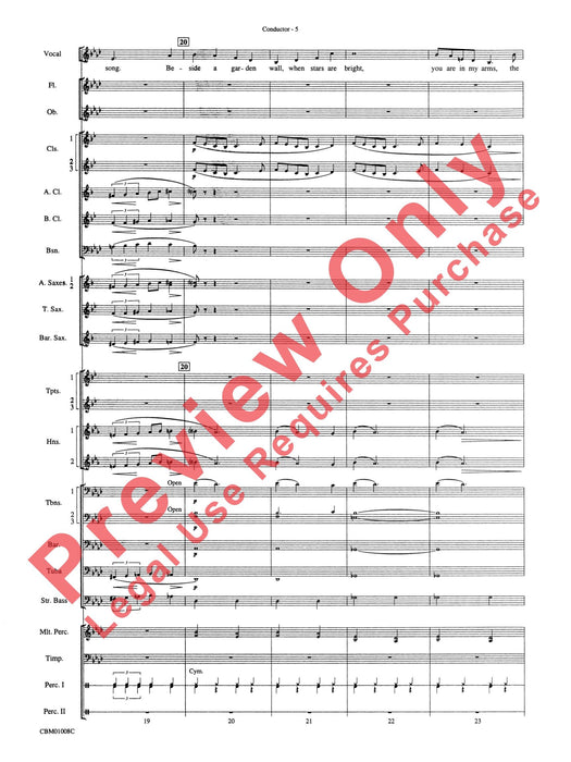 Star Dust Vocal Solo (Optional E-Flat Alto Saxophone or B-Flat Clarinet or B-Flat Trumpet) with Concert Band Acc. 獨奏 中音薩氏管 豎笛 小號 室內管樂團 | 小雅音樂 Hsiaoya Music