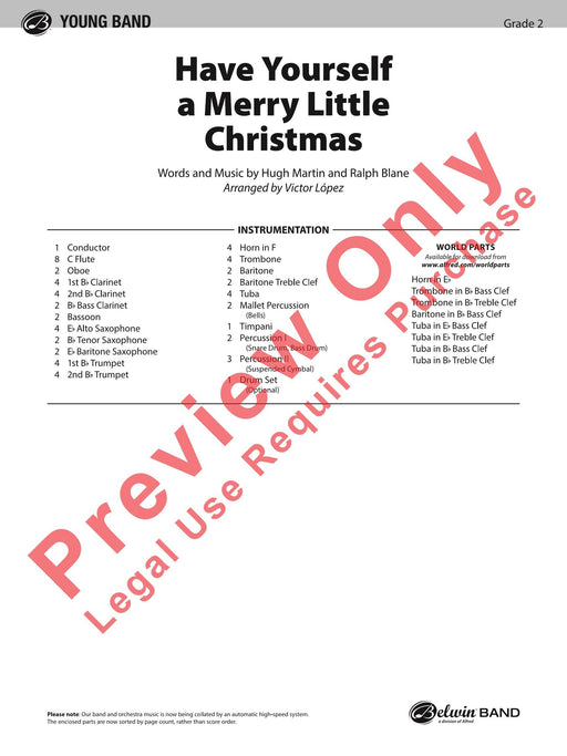 Have Yourself a Merry Little Christmas 總譜 | 小雅音樂 Hsiaoya Music