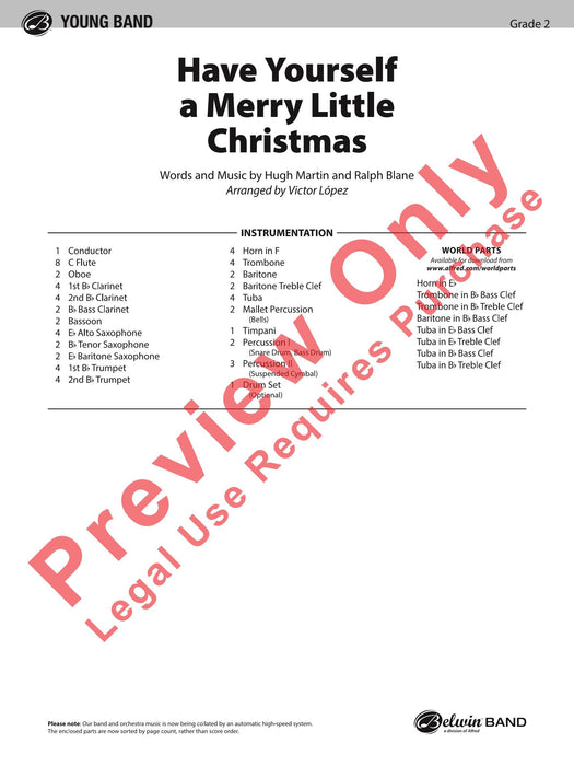 Have Yourself a Merry Little Christmas 總譜 | 小雅音樂 Hsiaoya Music