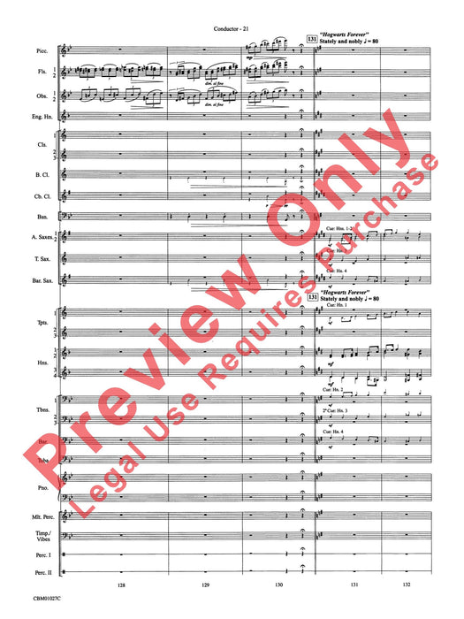 Harry Potter Symphonic Suite 交響組曲 總譜 | 小雅音樂 Hsiaoya Music