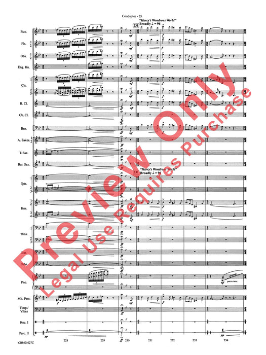 Harry Potter Symphonic Suite 交響組曲 總譜 | 小雅音樂 Hsiaoya Music