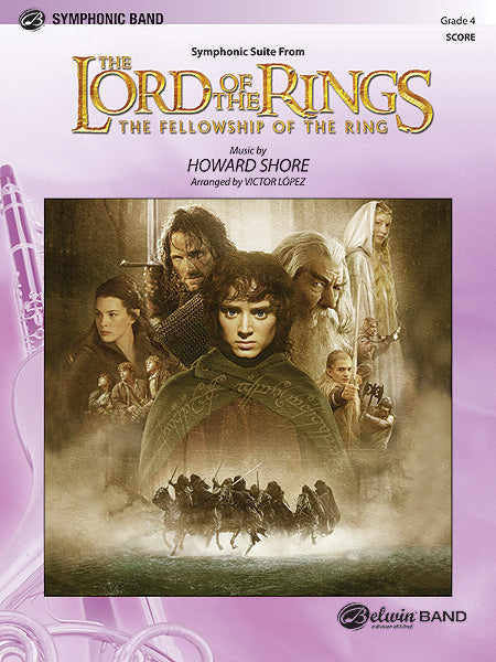 The Lord of the Rings: The Fellowship of the Ring, Symphonic Suite from 交響組曲 總譜 | 小雅音樂 Hsiaoya Music