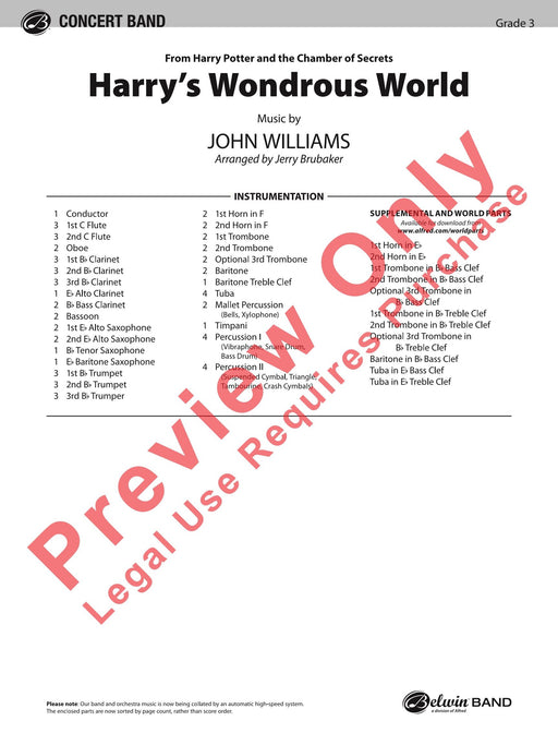 Harry's Wondrous World (from Harry Potter and the Chamber of Secrets) 總譜 | 小雅音樂 Hsiaoya Music