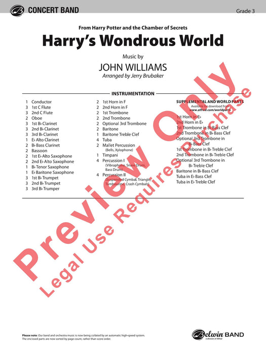 Harry's Wondrous World (from Harry Potter and the Chamber of Secrets) 總譜 | 小雅音樂 Hsiaoya Music