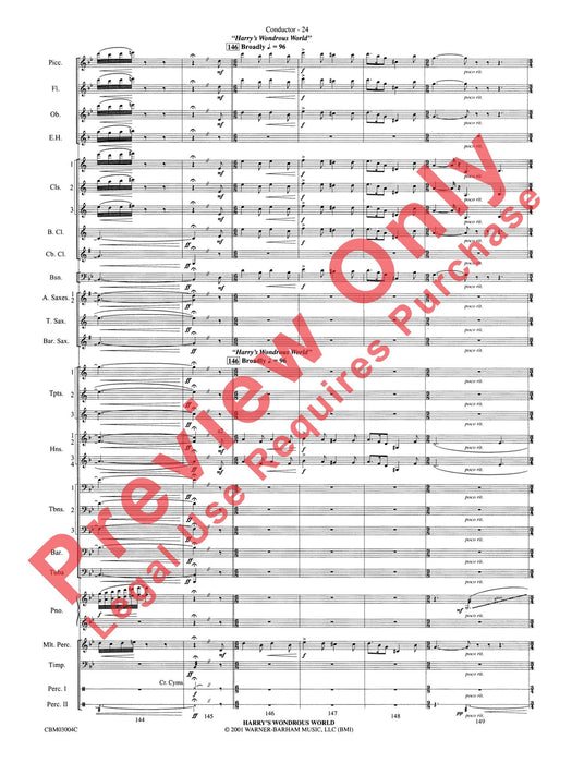 Harry Potter and the Chamber of Secrets, Symphonic Suite from 交響組曲 總譜 | 小雅音樂 Hsiaoya Music