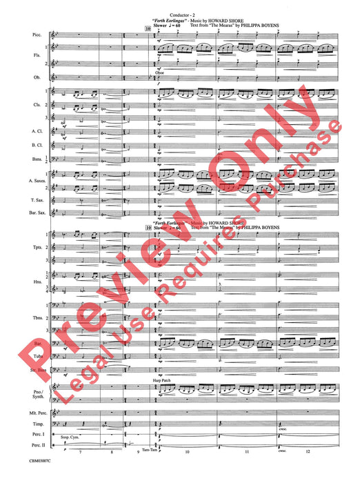 The Lord of the Rings: The Two Towers, Symphonic Suite from 交響組曲 總譜 | 小雅音樂 Hsiaoya Music