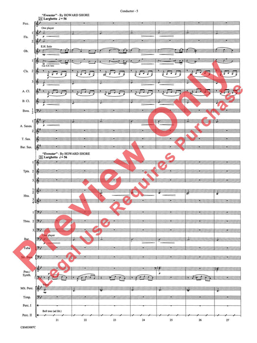 The Lord of the Rings: The Two Towers, Symphonic Suite from 交響組曲 總譜 | 小雅音樂 Hsiaoya Music