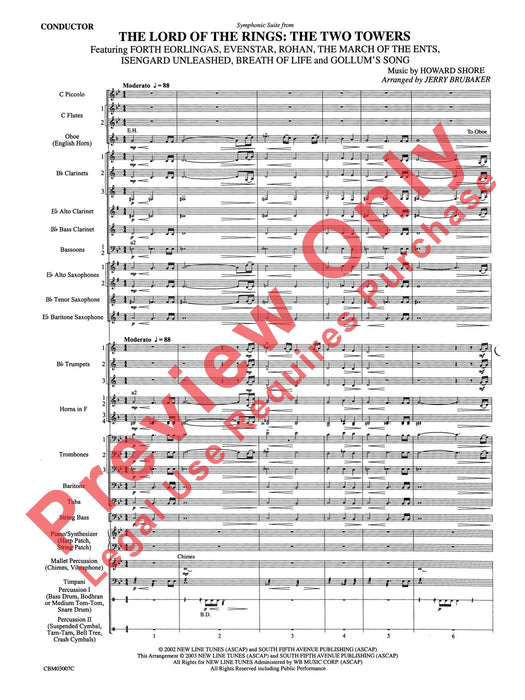 The Lord of the Rings: The Two Towers, Symphonic Suite from 交響組曲 | 小雅音樂 Hsiaoya Music