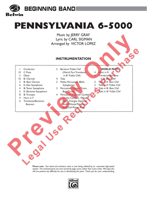 Pennsylvania 6-5000 | 小雅音樂 Hsiaoya Music