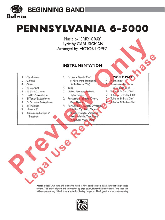 Pennsylvania 6-5000 | 小雅音樂 Hsiaoya Music