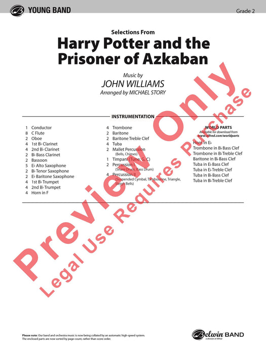 Harry Potter and the Prisoner of Azkaban, Selections from 囚犯 總譜 | 小雅音樂 Hsiaoya Music