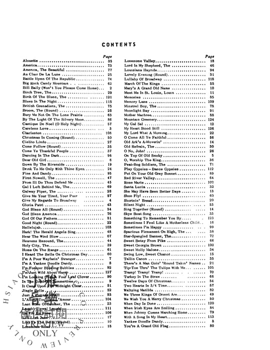 The Mitch Miller Community Songbook | 小雅音樂 Hsiaoya Music