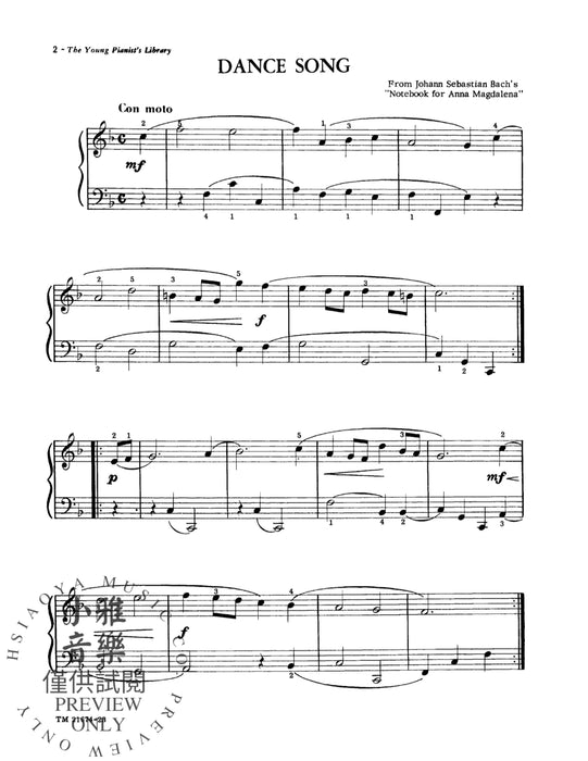 The Young Pianist's Library: From Bach to Bartók, Book 1A | 小雅音樂 Hsiaoya Music