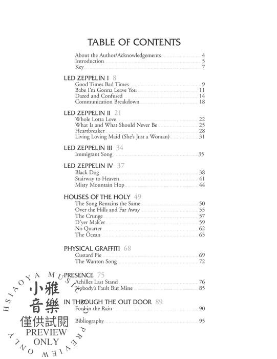 Drum Techniques of Led Zeppelin Note-for-Note Transcriptions of 23 Classic John Bonham Drum Tracks 鼓 音符音符 鼓 | 小雅音樂 Hsiaoya Music