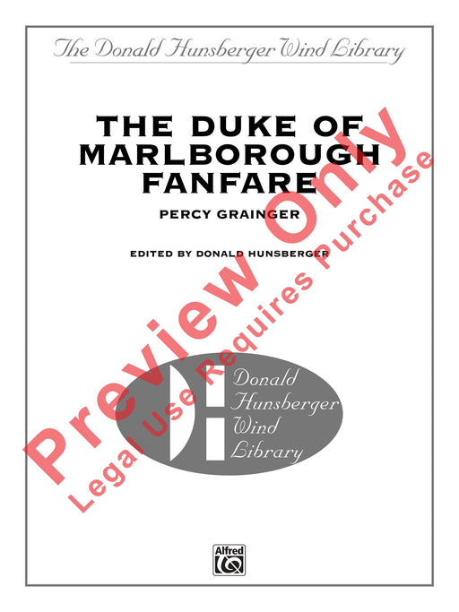 The Duke of Marlborough Fanfare 號曲 總譜 | 小雅音樂 Hsiaoya Music
