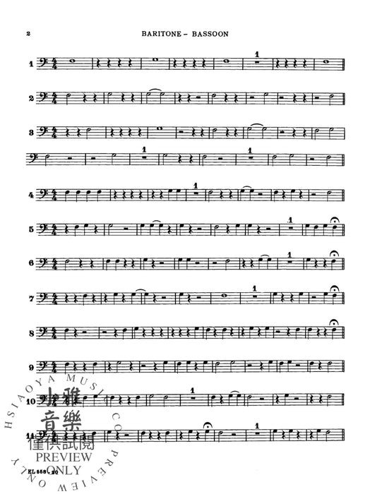 101 Rhythmic Rest Patterns In Unison for Band 節奏 同度 | 小雅音樂 Hsiaoya Music