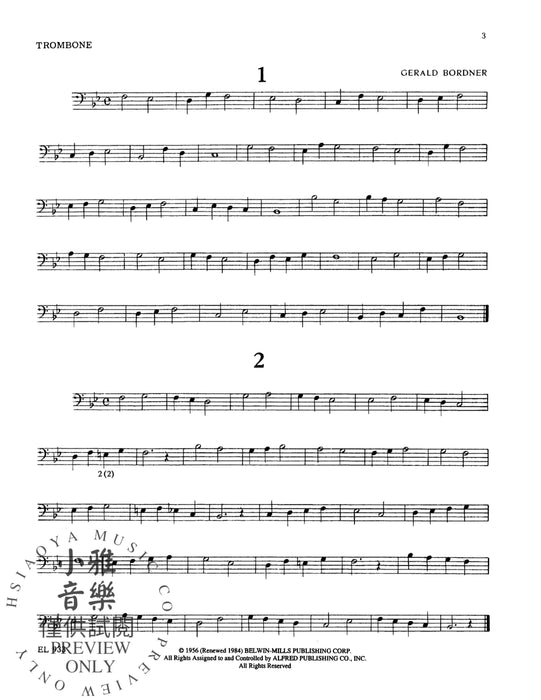 Practical Studies for Trombone, Book I 長號 | 小雅音樂 Hsiaoya Music