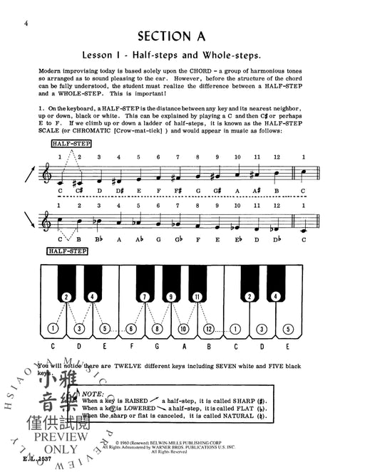 Piano for Pleasure, Book 1 A Method Based on a Simplified Chord Approach 鋼琴 和弦 | 小雅音樂 Hsiaoya Music