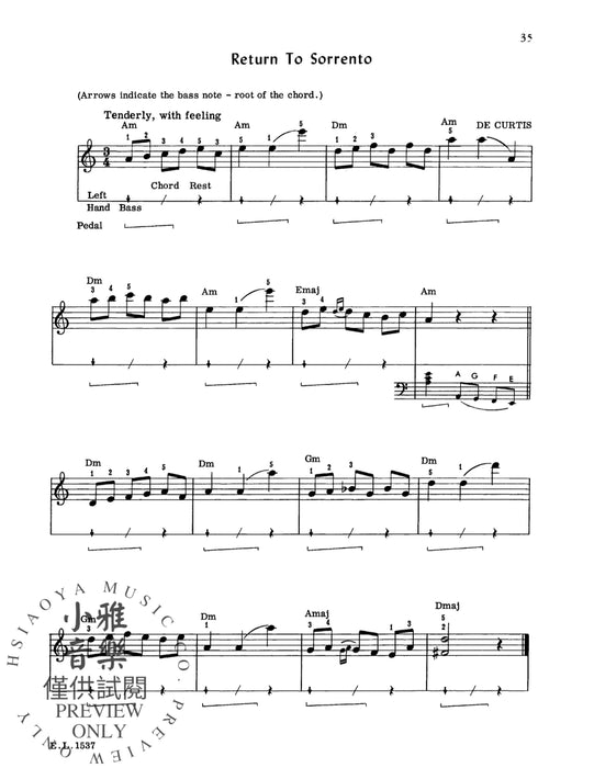 Piano for Pleasure, Book 1 A Method Based on a Simplified Chord Approach 鋼琴 和弦 | 小雅音樂 Hsiaoya Music