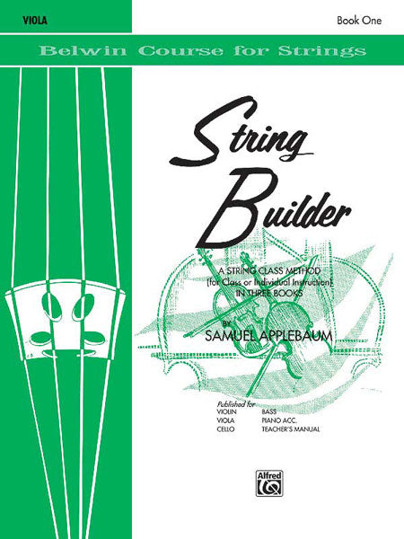 String Builder, Book One A String Class Method (for Class or Individual Instruction) 弦樂 | 小雅音樂 Hsiaoya Music