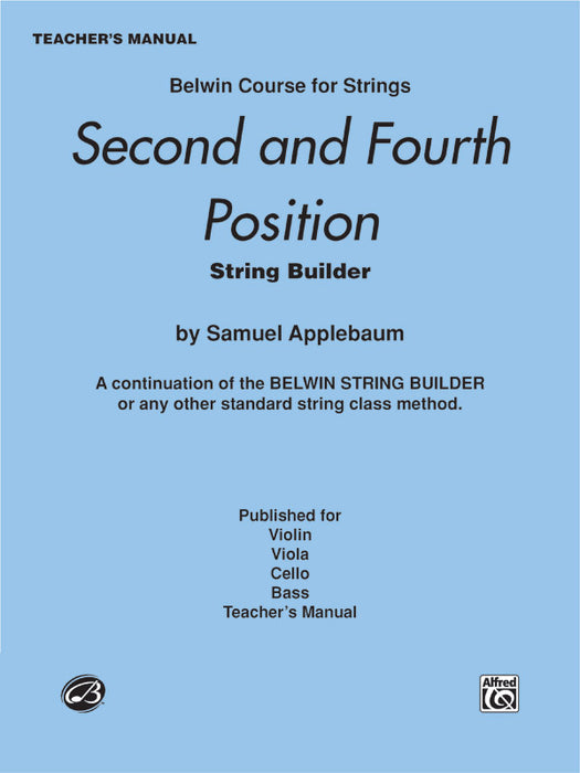 2nd and 4th Position String Builder A Continuation of the Belwin String Builder or Any Other Standard String Class Method 弦樂 | 小雅音樂 Hsiaoya Music