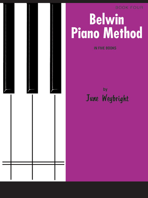 Belwin Piano Method, Book 4 鋼琴 | 小雅音樂 Hsiaoya Music