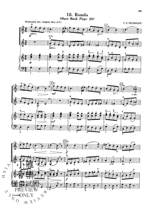 Beautiful Music for Two String Instruments, Book IV 弦樂 | 小雅音樂 Hsiaoya Music