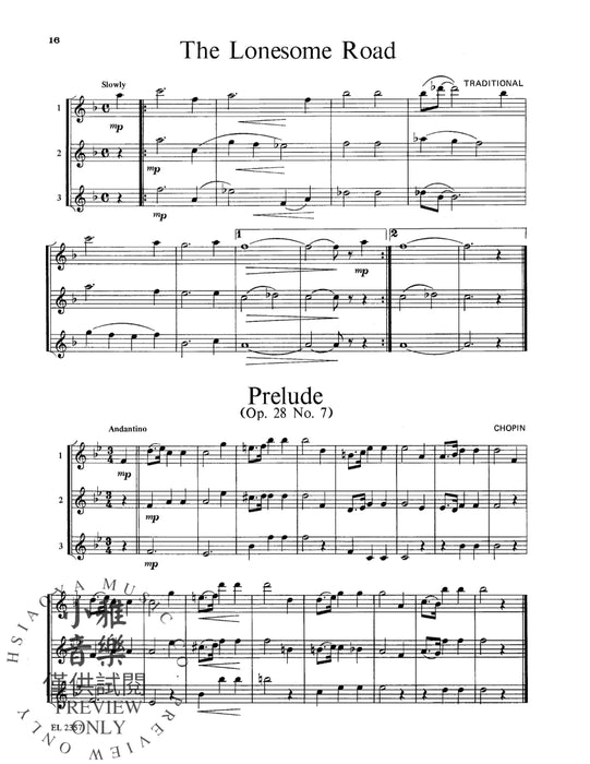 30 Plus Trios for Flute 三重奏 長笛 | 小雅音樂 Hsiaoya Music