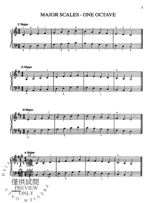 My Scale Book 音階 | 小雅音樂 Hsiaoya Music