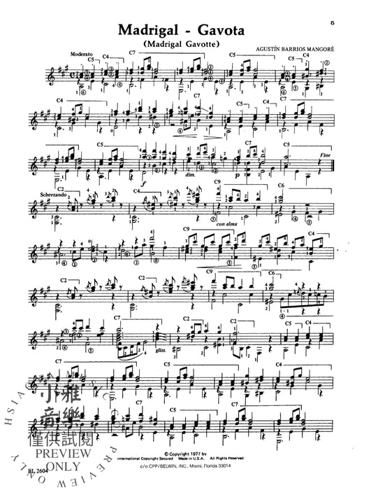 Guitar Works of Agustín Barrios Mangoré, Vol. III 吉他 | 小雅音樂 Hsiaoya Music