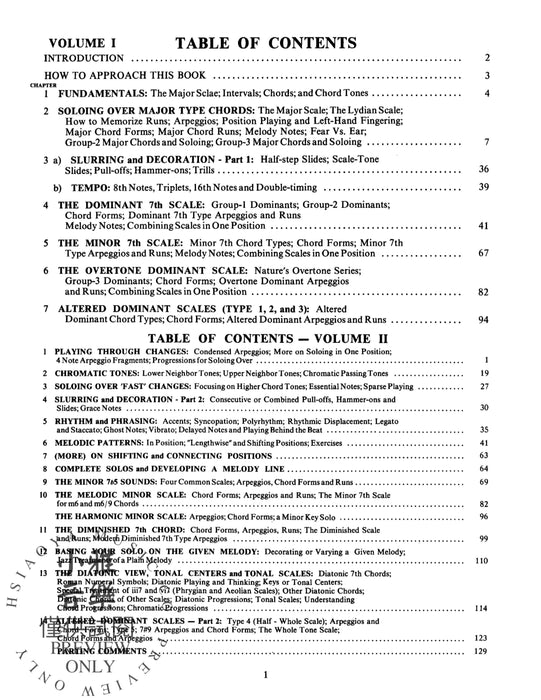 Ted Greene: Jazz Guitar Single Note Soloing, Volume 1 爵士音樂吉他 音符獨奏 | 小雅音樂 Hsiaoya Music