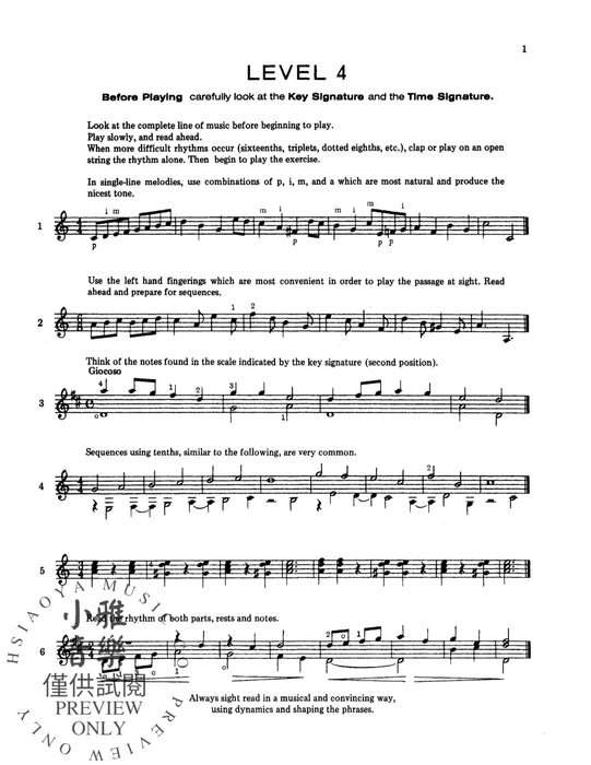 Sight Reading for the Classical Guitar, Level IV-V Daily Sight Reading Material with Emphasis on Interpretation, Phrasing, Form, and More 古典吉他 詮釋 | 小雅音樂 Hsiaoya Music