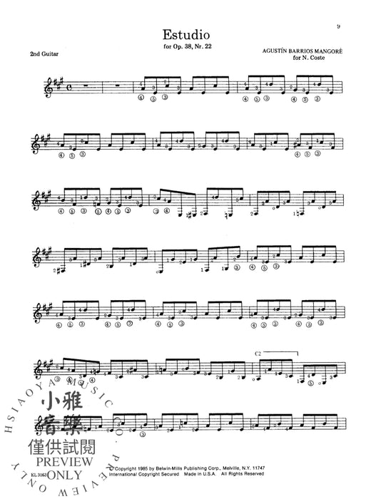 Guitar Works of Agustín Barrios Mangoré, Vol. IV 吉他 | 小雅音樂 Hsiaoya Music